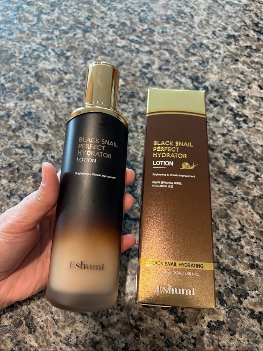 NWT Eshumi Black Snail Perfect Hydrator Lotion